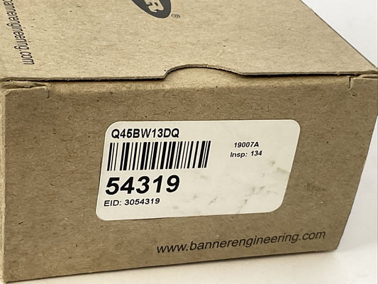 BANNER Q45BW13DQ PHOTOELECTRIC SENSOR