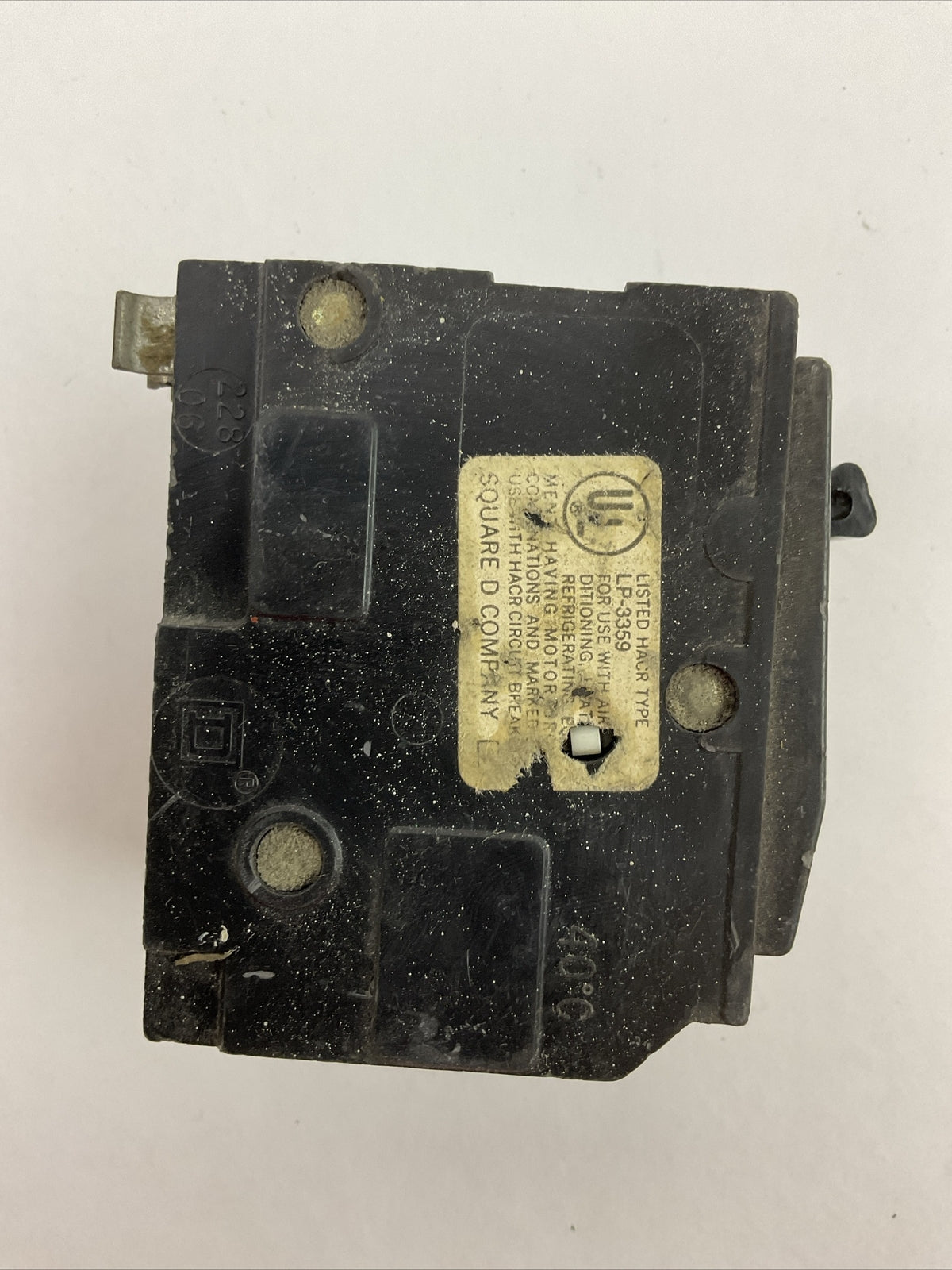 SQUARE D QO315 CIRCUIT BREAKER 3P 15AMP 240VAC
