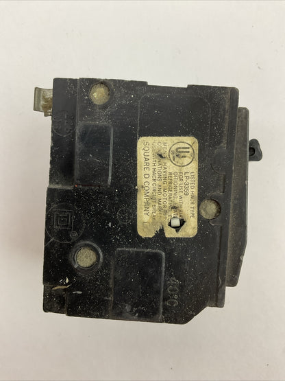 SQUARE D QO315 CIRCUIT BREAKER 3P 15AMP 240VAC