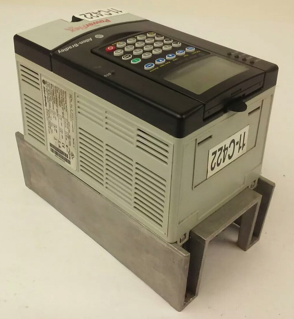 ALLEN BRADLEY POWER FLEX 70 20A-D2P1A0AYNNENN SER. A,3PH,480V, 1HP, W/ 20-HIM-A3
