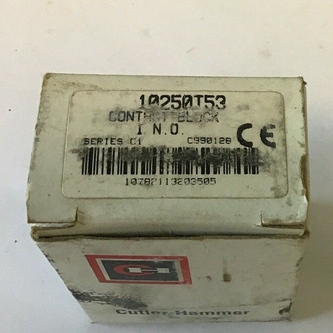 CUTLER HAMMER 10250T53 CONTACT BLOCK SER.C1
