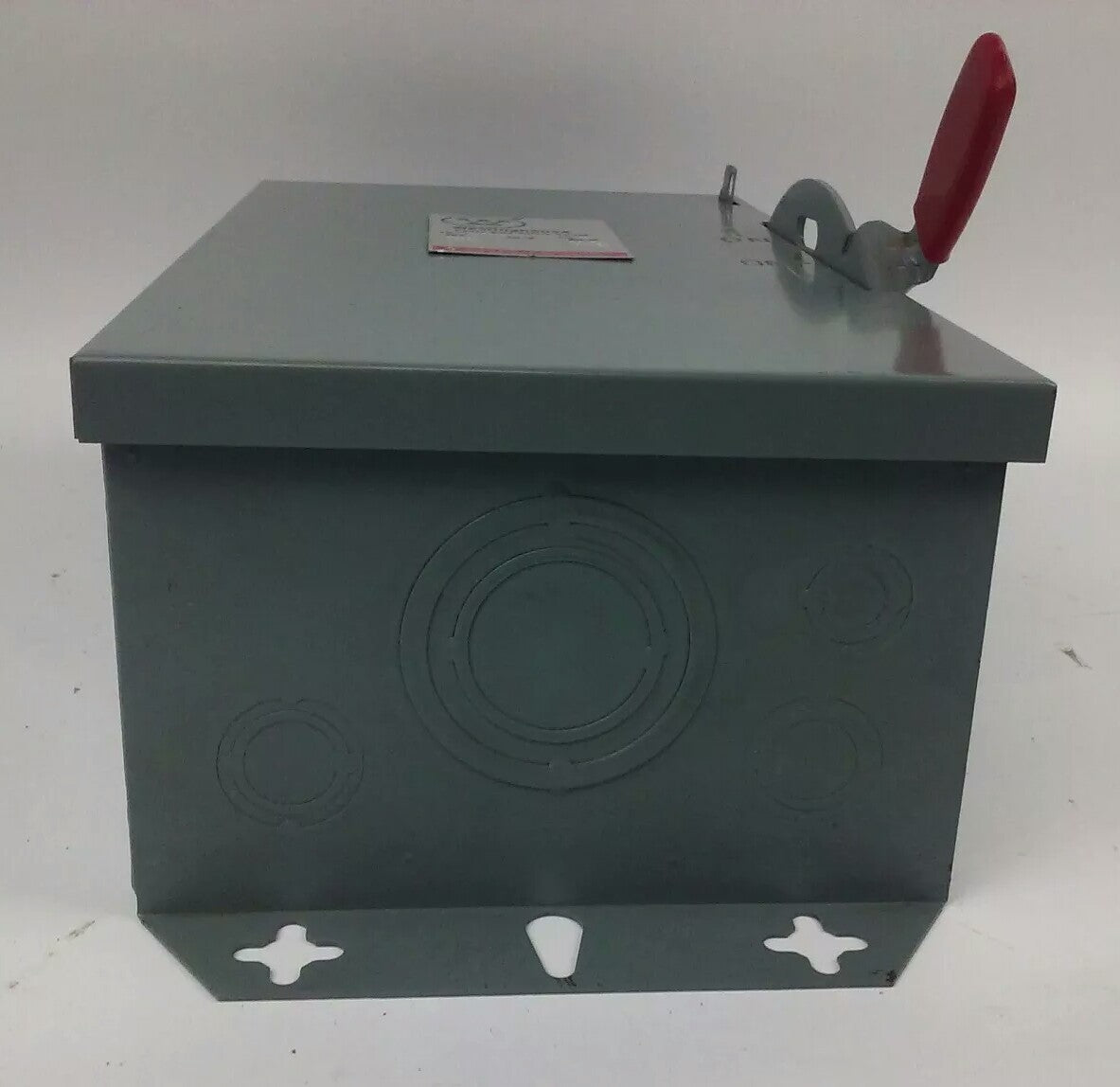 WESTINGHOUSE, HUN362, SAFETY SWITCH, 60A, 600V, 3P, TYPE 1 INDOOR ENCLOSURE, NEW