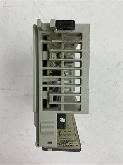 ALLEN BRADLEY 1769-OB16 SER B F/W REV 3.1 DIR/VER 95320752/03 16PT 20.4-26.4VDC