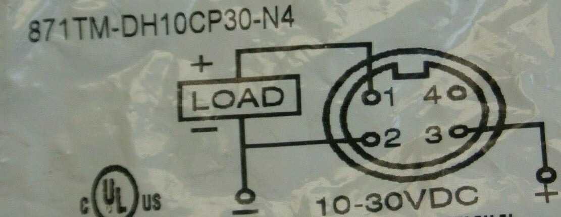 ALLEN-BRADLEY 871TM-DH10CP30-N4 INDUCTIVE PROXIMITY SENSOR / NEW SURPLUS