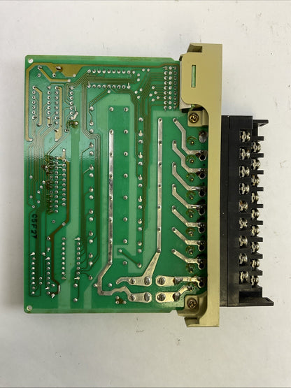 HITACHI POM-RH OUTPUT MODULE 33016133-6 (MISSING LOCKING TABS)