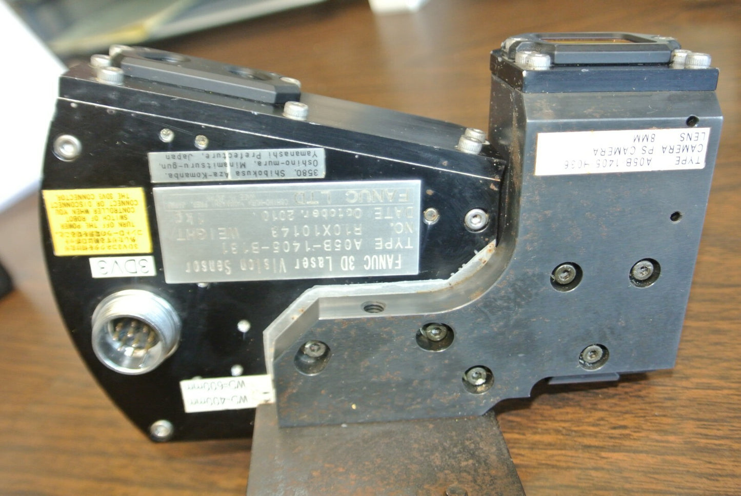 FANUC A05B-1405-B131 + A05B-1405-H036 3D LASER VISION SENSOR + PS CAMERA 8mm