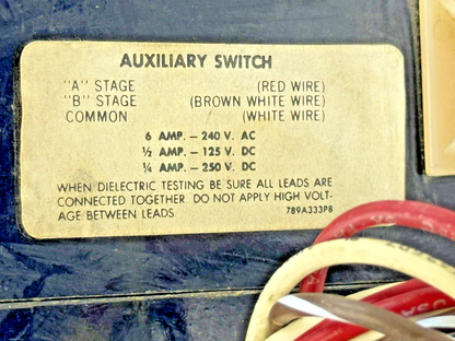 GE - TEC36050 - CIRCUIT BREAKER W/ AUXILIARY SWITCH - 3 POLE/ 600 VAC/ 50 A