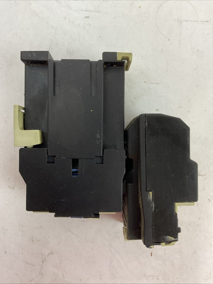 TELEMECANIQUE STARTER LP1 D09 10 600VAC CONTACTOR 24VDC COIL LR2D1310 RELAY 4-6A