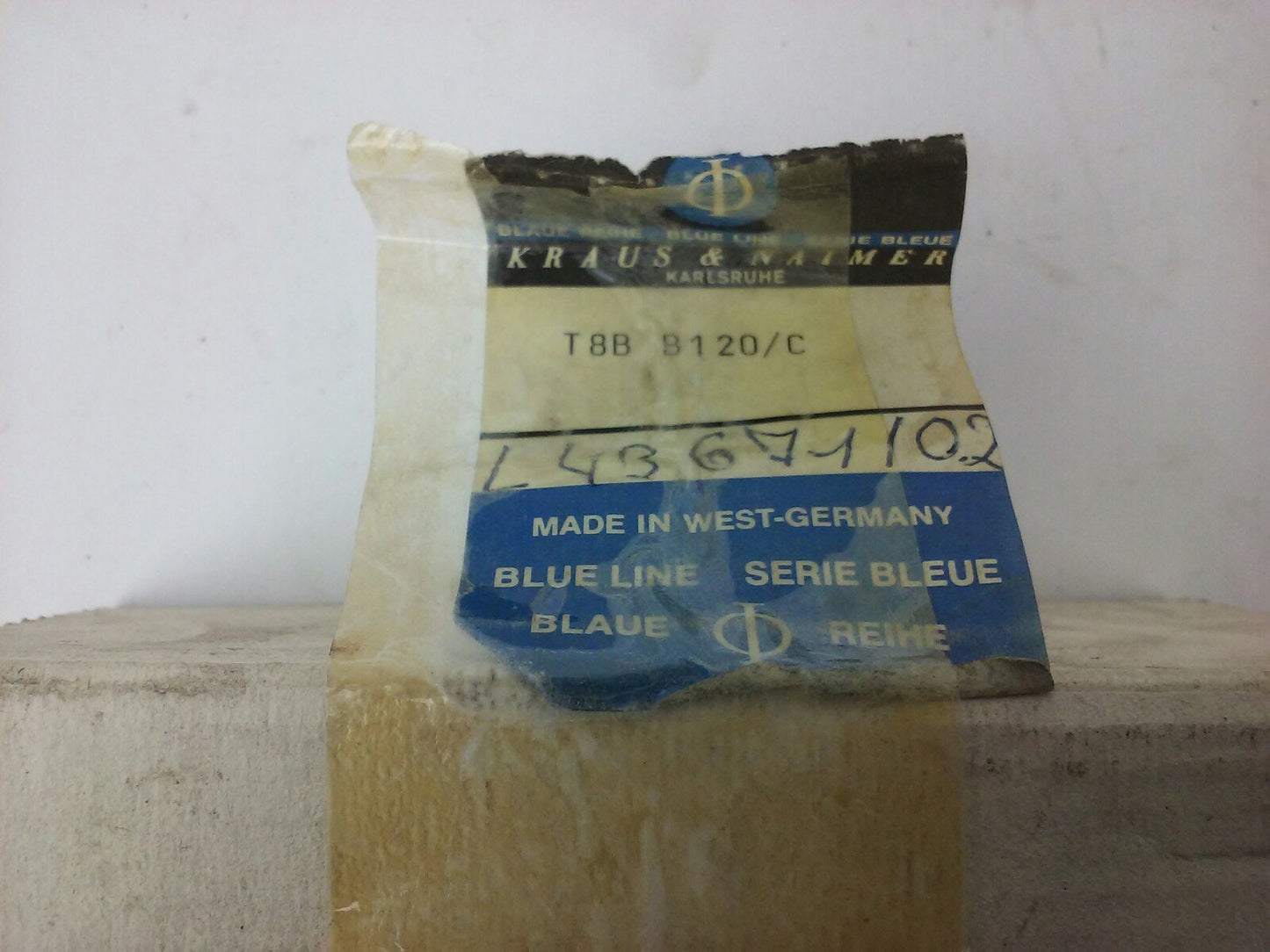 KRAUSE & KRAMER T8B B120/C COIL,CLIMATE PROOFED, 110/120V, 50/60HZ