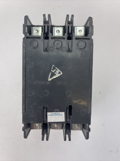 EATON EGB3060FFG INDUSTRIAL CIRCUIT BREAKER 60AMP 3POLE 250VDC 480VAC 67B3600G12