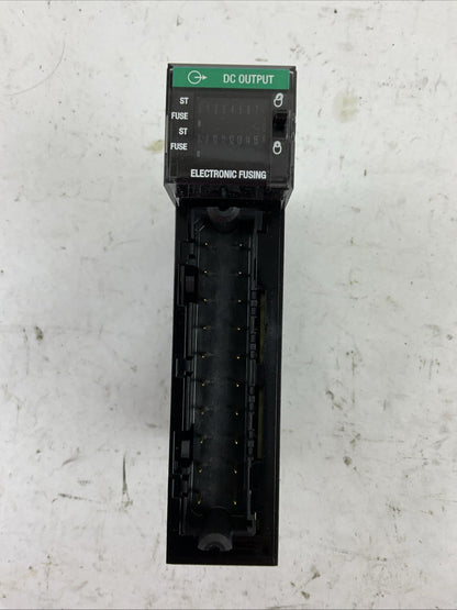 ALLEN BRADLEY 1756-OB16E SER A FW 3.004 CONTROLLOGIX 16 PT DIGITAL OUTPUT MODULE