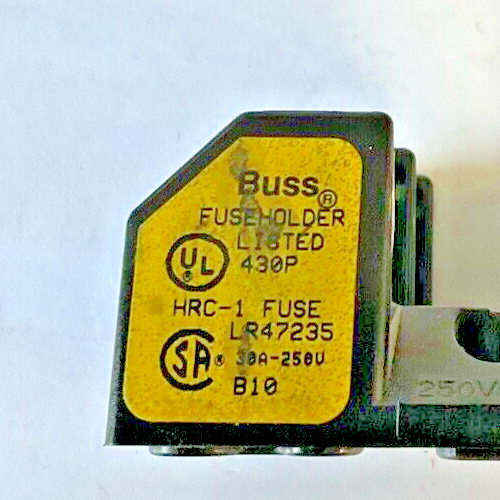BUSS R25030-2SR FUSEHOLDER 200K AMP CLASS R FUSE