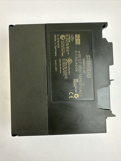 SIEMENS 1P 6ES7 350-1AH03-0AE0 COUNTER MODULE OUTPUT 24VDC 0.5A