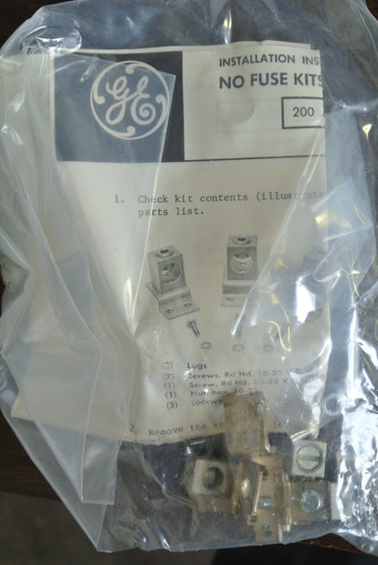 GE / GENERAL ELECTRIC CR208X120A FUSE CLIP KIT - 600V - NO FUSE - NEW SURPLUS