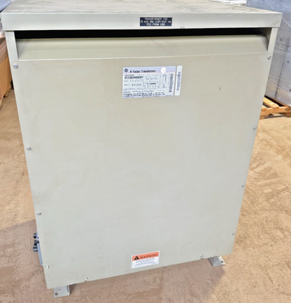 GE 9T23Q3465G83 K FACTOR TRANSFORMER 75KVA 60HZ 3PH TYPE QL