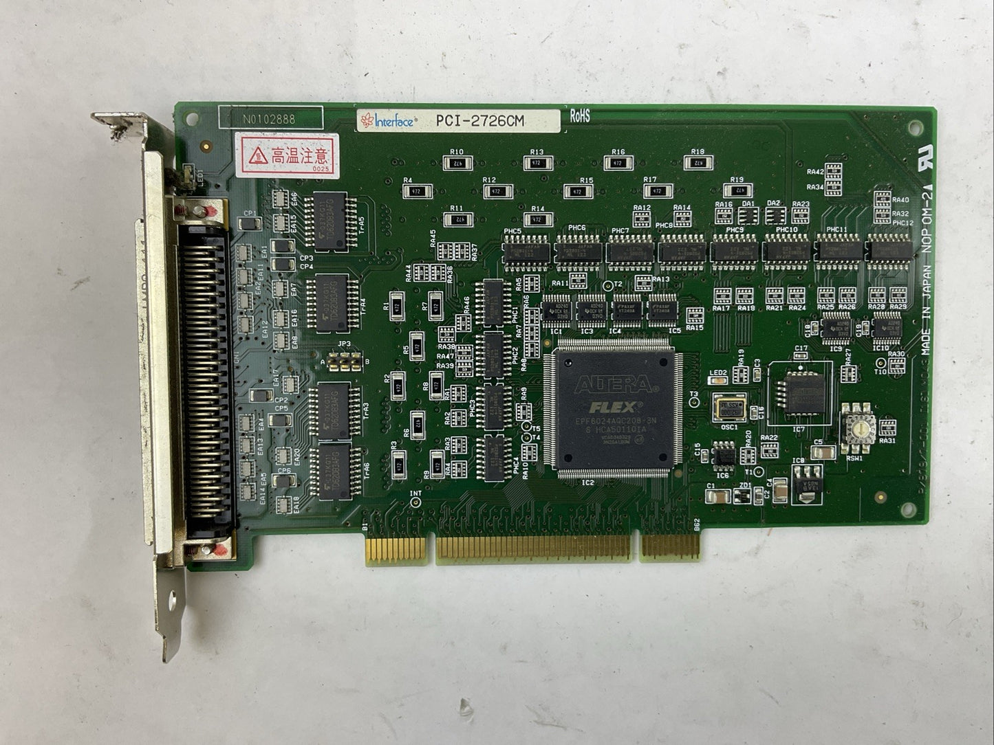 INTERFACE PCI-2726CM CIRCUIT BOARD