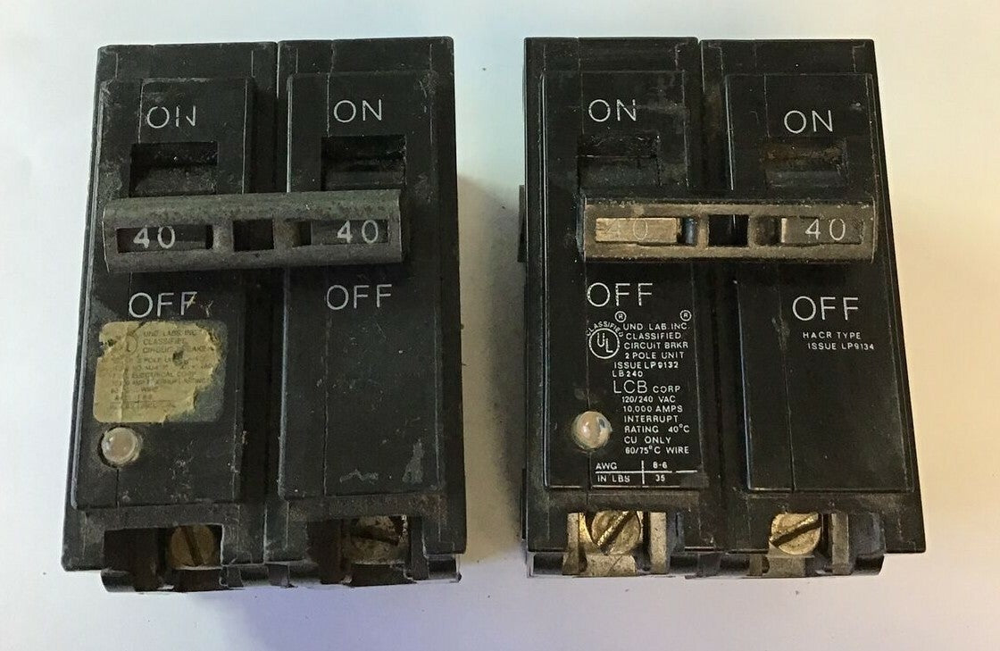 LCB CORP.  LB240 CIRCUIT BREAKER 120/240VAC  ***LOTOF2***