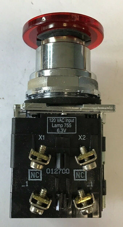 CUTLER HAMMER 10250T463C47-3 PUSH/PULL BUTTON 3POS 2NC