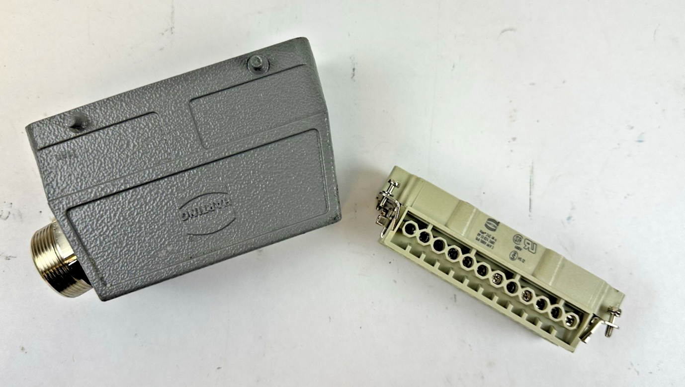 HARTING HAN 24E-M-S 0933024 PIN INDUSTRIAL MALE CONNECTOR 16 A 500 V