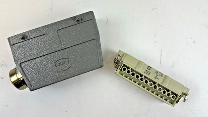 HARTING HAN 24E-M-S 0933024 PIN INDUSTRIAL MALE CONNECTOR 16 A 500 V