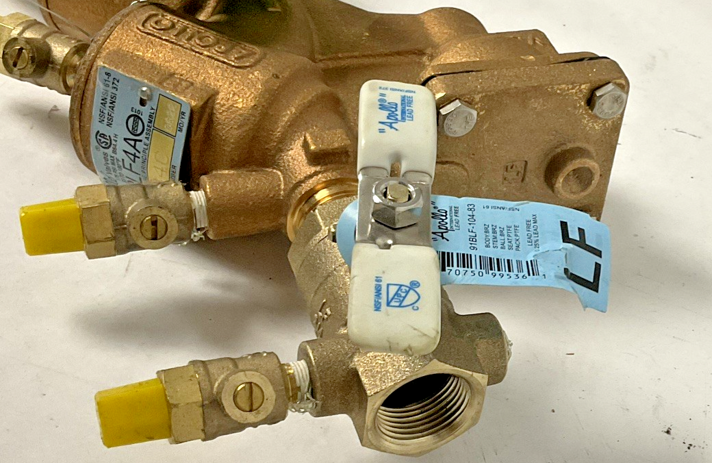 APOLLO RPLF4A  3/4" BACKFLOW PREVENTER VALVES 175PSI