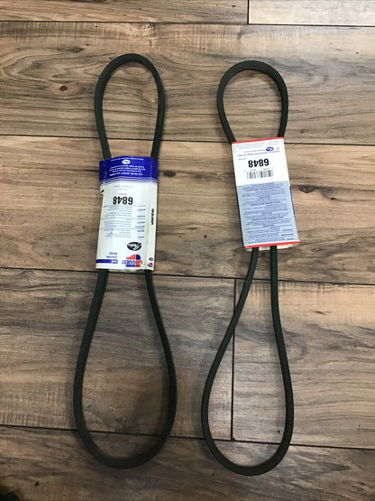CARQUEST 6848 POWERATED BELT 1/2"X48" 12.5/13MMX1220MM  ****LOTOF2****