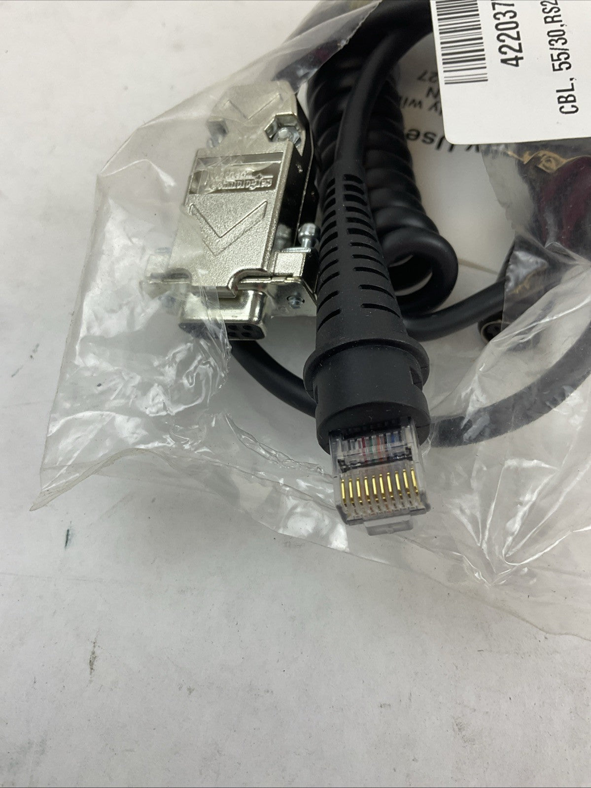 HONEYWELL 42203758-04E SCANNER CABLE (LOT OF 2)