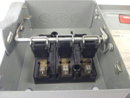 GOULD I-T-E, JU321, 30A, 240VAC/250VDC, 7.5 MAX H.P., 3PH, NEW GOOD CONDITION