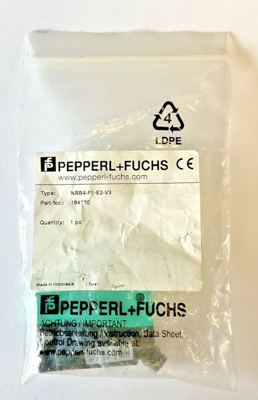 PEPPERL+FUCHS NBB4-FI-E2-V3 INDUCTIVE SENSOR 10-30VDC 250MA