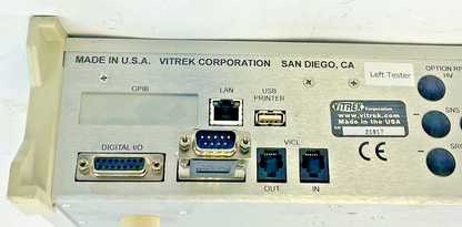 VITREK 95LI ELECTRICAL SAFETY COMPLIANCE ANALYZER 105-265VAC 45-450HZ 500VA