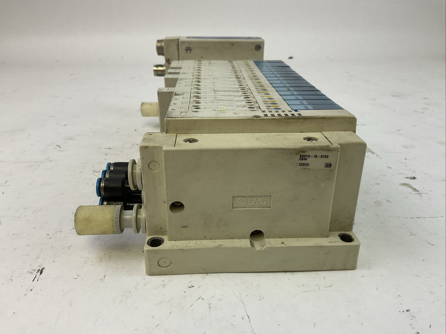 SMC EX260-SMJ1 CC-LINK 24VDC (6)SY3300-5U1 (9)SY3A00-5U1 SOLENOID VALVES