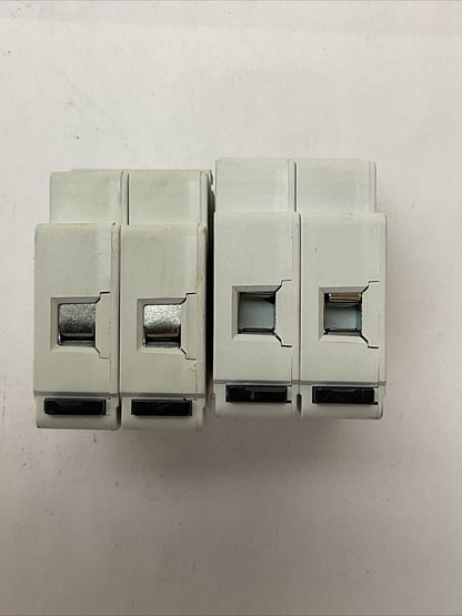 FERRAZ SHAWMUT USCC2 P216489 FUSE HOLDER USE CLASS CC FUSES 600V 30A (LOT OF 2)