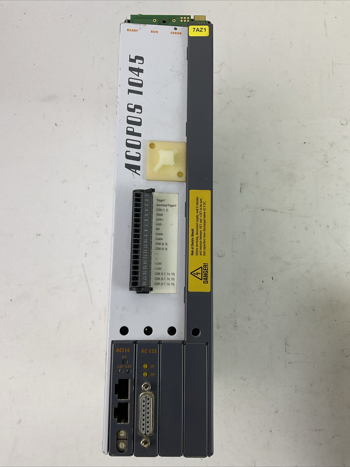 B&R ACOPOS 1045 8V1045.00-2 REV V5 SERVO DRIVE 8AC123.60-1 REV E0 8AC114-60.2