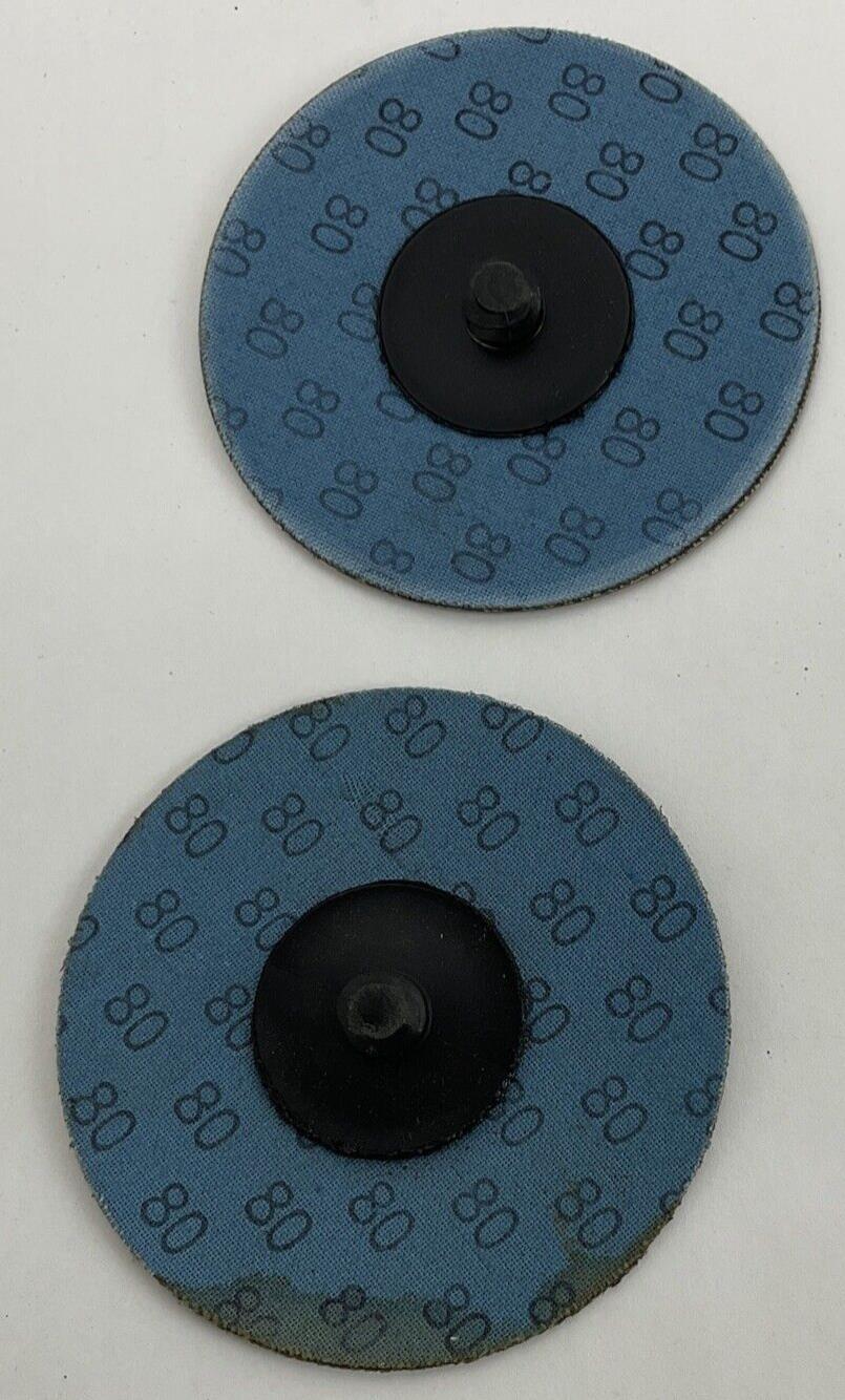 BLUE LINE 03LD080S3 LOCKING DISCS TYPE3 80GRIT QTY25  120GRIT QTY2 3"