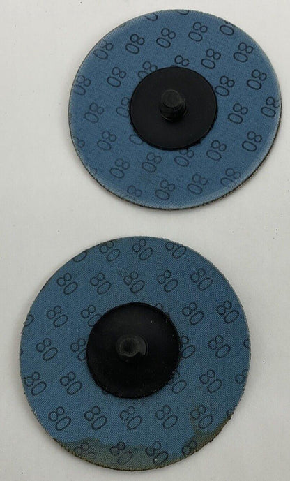 BLUE LINE 03LD080S3 LOCKING DISCS TYPE3 80GRIT QTY25  120GRIT QTY2 3"