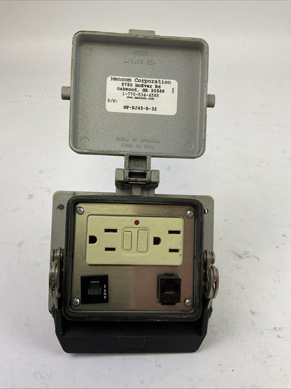 MENCOM GF-RJ45-R-32 PROGRAMMING DEVICE INTERFACE CONNECTOR 115VAC
