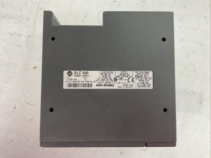 ALLEN BRADLEY 1746-P2 SER C POWER SUPPLY OUTPUT 5A 5VDC 1746-A4 4-SLOT RACK