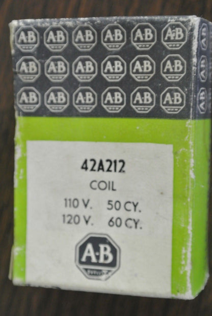 ALLEN-BRADLEY 42A212 COIL, 110V/50Hz, 120V/60Hz - NEW SURPLUS