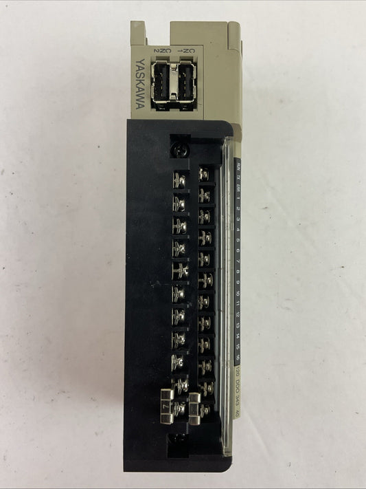 YASKAWA JAMSC-120DD034340 MECHATROLINK VIO OUTPUT RELAY 12/24VDC 16 POINT VER C0