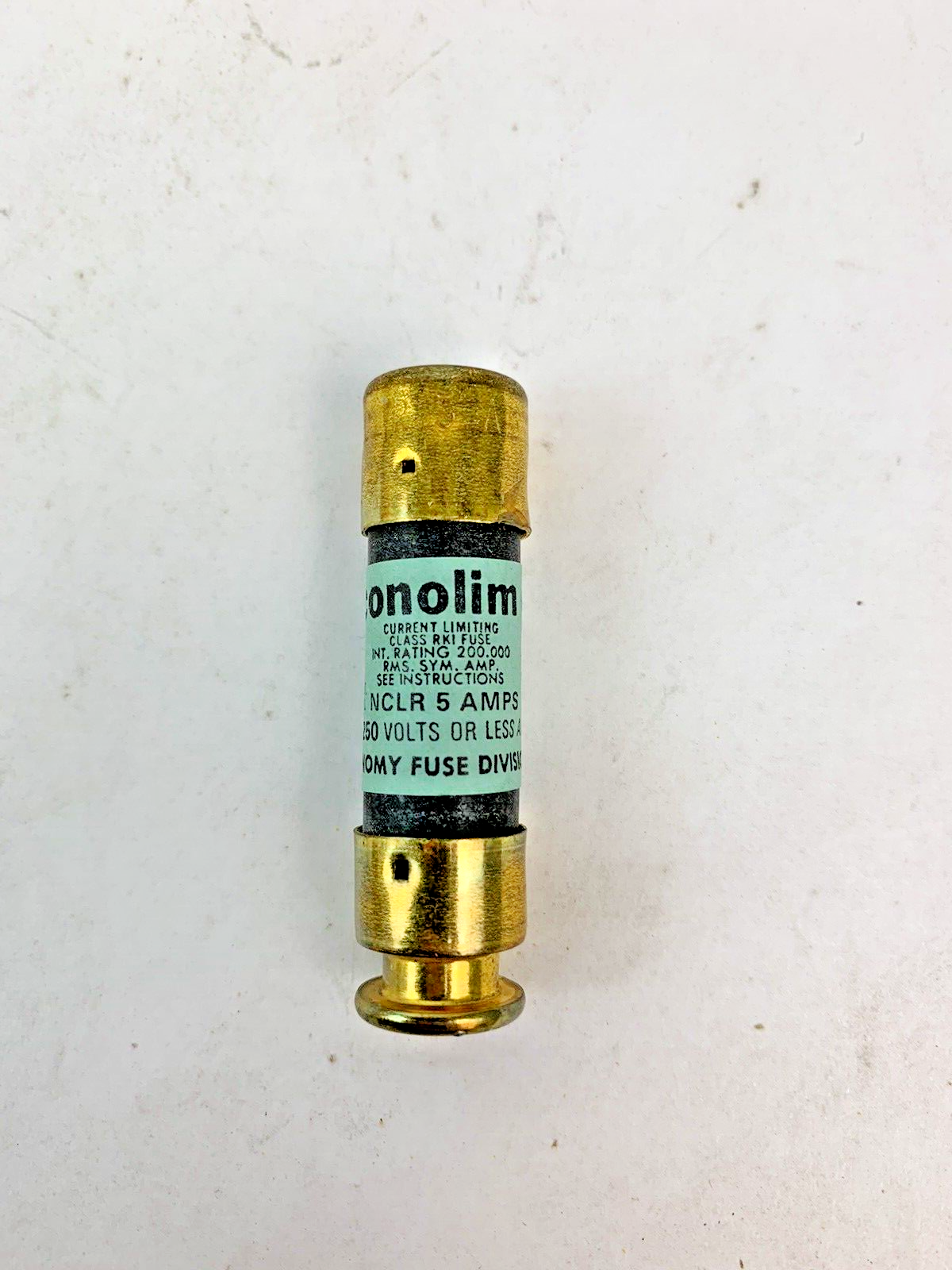 Economy Fuse - Econolim - NCLR 5 - 5A, 250V Fuse "Lot of 10"