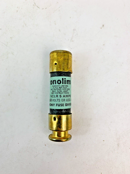 Economy Fuse - Econolim - NCLR 5 - 5A, 250V Fuse "Lot of 10"