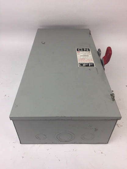 FPE H1636SN FUSIBLE HD SAFETY SWITCH 600VAC 250VDC 60AMP 50HP 3PH 3 POLE TYPE 1