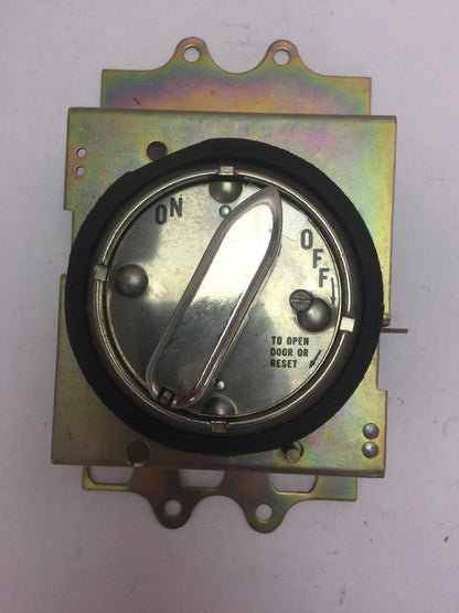GOULD F6RH-1 ROTARY HANDLE ENCLOSURE MECHANISM FOR USE W/ GOULD/ITE F6 & HF6
