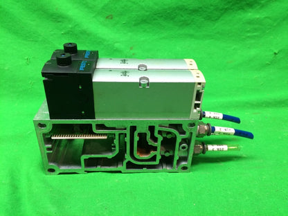 FESTO ELECTRIC VSVA-B-M52-AZD-A1-1T1L W/ VABV-S4-S1-N14-2T2