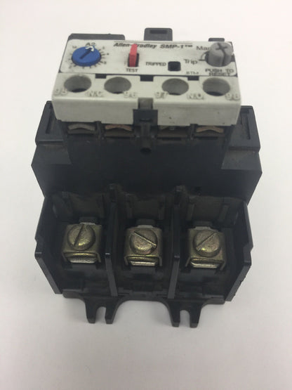 ALLEN BRADELY 592-A2EA OVERLOAD RELAY SER A CURRENT RANGE 1.6-5.0A TRIP CLASS 20