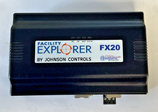 JOHNSON CONTROLS FX20 CONTROLLER MODULE FACILITY EXPLORER