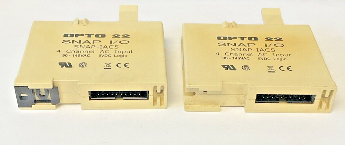 OPTO 22 SNAP-IAC5 I/O 4 CHANNEL AC INPUT 90-140VAC 5VDC LOGIC ***LOTOF2***