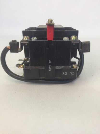 ARROW HART ACS3303U20C RELAY WITH OVERLOAD PROTECTION 600VAC 40AMP 7.5HP MODEL A