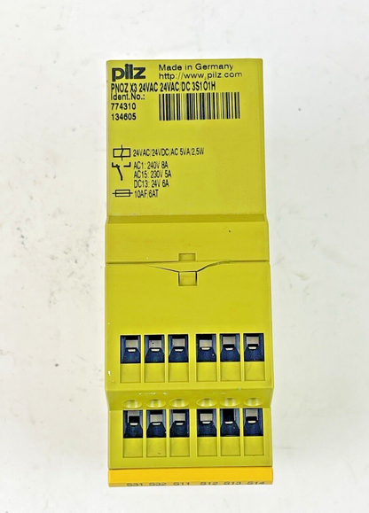 PILZ - PNOZ X3 - SAFETY RELAY MONITOR - 24VAC/DC - 3S101H