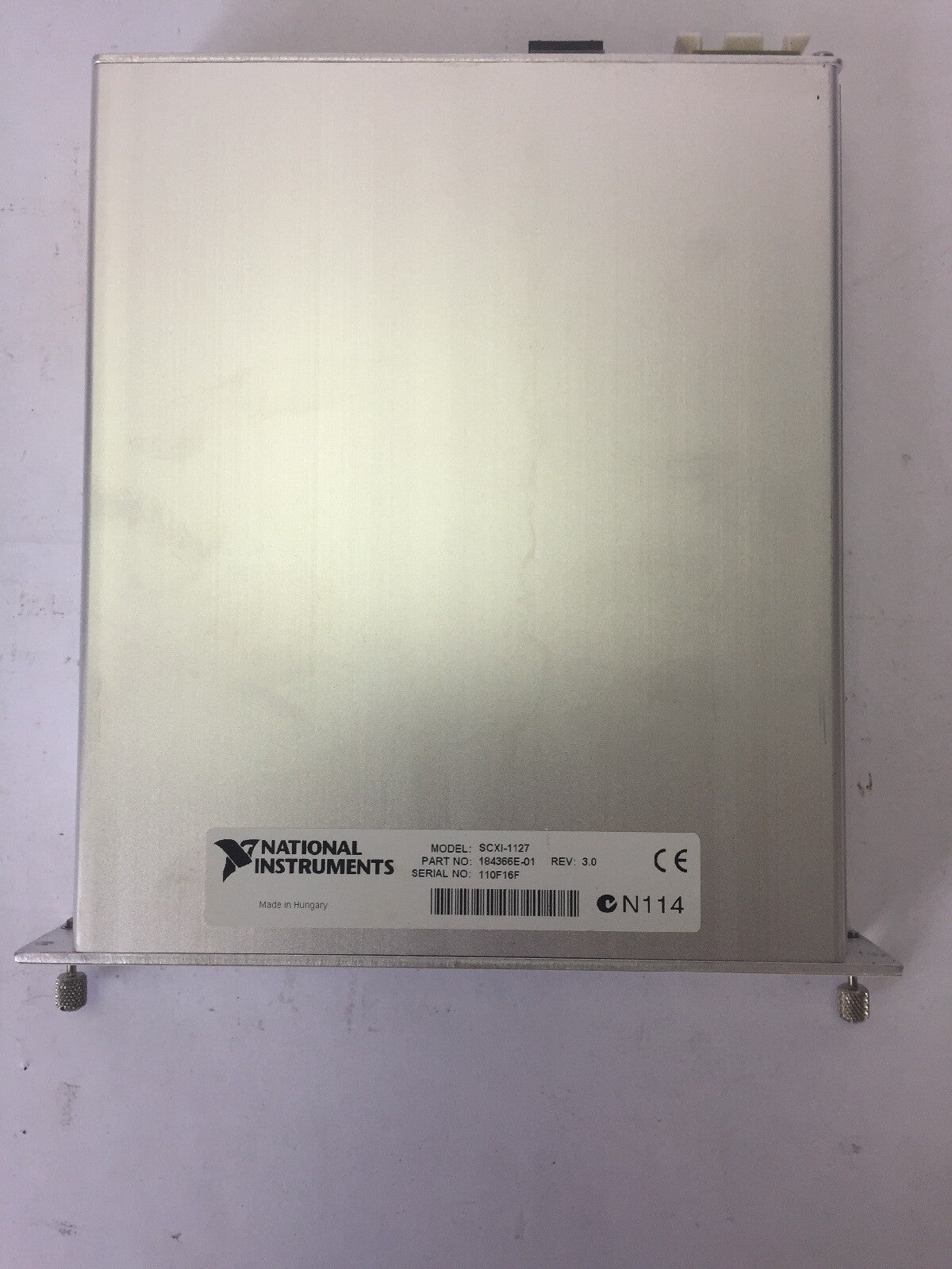 NATIONAL INSTRUMENTS SCXI-1127 32-CHANNEL RELAY MULTIPLEXER/MATRIX 250V/CAT